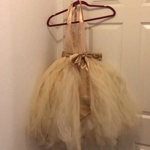 Bridesmaid girl dress